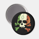 Aimant Drapeau irlandais (Recto/Verso)