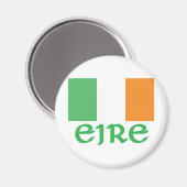 Aimant Drapeau irlandais EIRE (Recto/Verso)