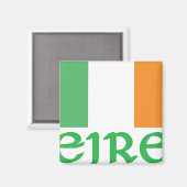 Aimant Drapeau irlandais EIRE (Recto/Verso)