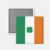 Aimant Drapeau irlandais Patriotique Irlande Drapeau Sain (Recto/Verso)