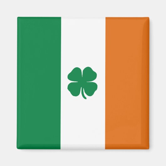 Aimant Drapeau irlandais Patriotique Irlande Drapeau Sain (Devant)