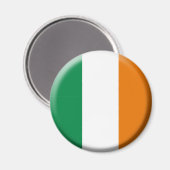 Aimant drapeau Irlande (Recto/Verso)