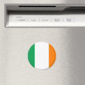 Aimant drapeau Irlande (In Situ (Lave-vaisselle))