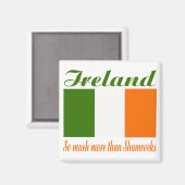 Aimant drapeau Irlande (Recto/Verso)