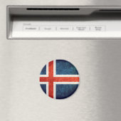 Aimant Drapeau Islande (In Situ (Lave-vaisselle))