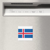 Aimant Drapeau Islande (In Situ (Lave-vaisselle))