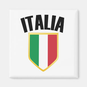 Aimant Drapeau Italia Crest Italie