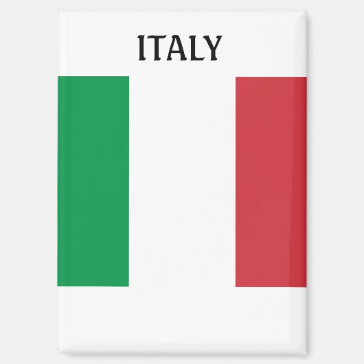 Aimant Drapeau Italie (Recto)