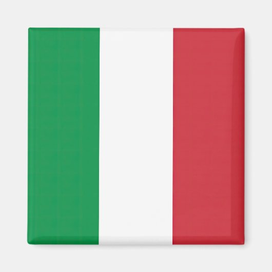 Aimant Drapeau Italie Tricolore (Devant)