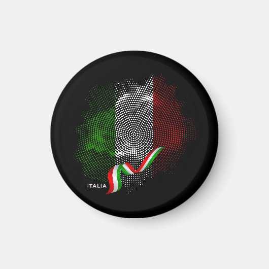 Aimant Drapeau italien (Devant)
