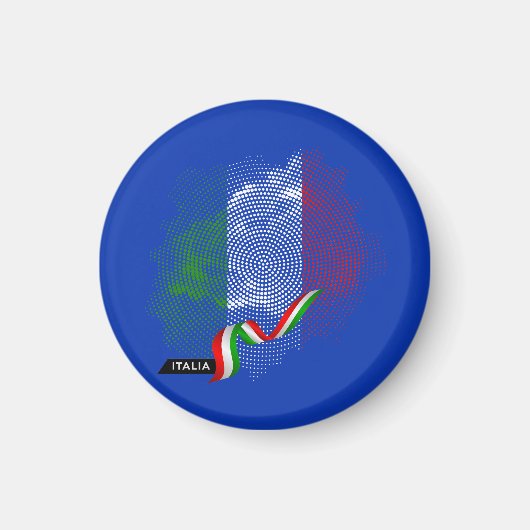 Aimant Drapeau italien (Devant)
