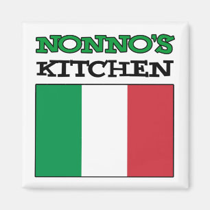 Aimant Drapeau italien Nonno's Kitchen