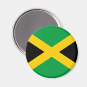 Aimant Drapeau jamaïcain (Recto/Verso)