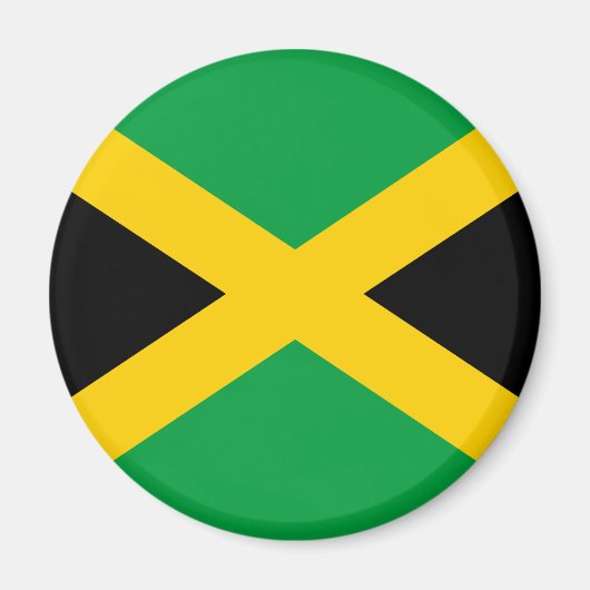 Aimant Drapeau jamaïcain (Devant)