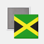Aimant Drapeau jamaïcain (Recto/Verso)