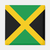 Aimant Drapeau Jamaïque  (Devant)