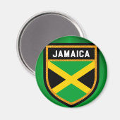 Aimant Drapeau Jamaïque (Recto/Verso)
