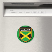 Aimant Drapeau Jamaïque (In Situ (Lave-vaisselle))