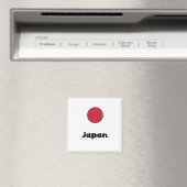 Aimant Drapeau japonais (In Situ (Lave-vaisselle))