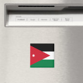 Aimant Drapeau Jordanie (In Situ (Lave-vaisselle))