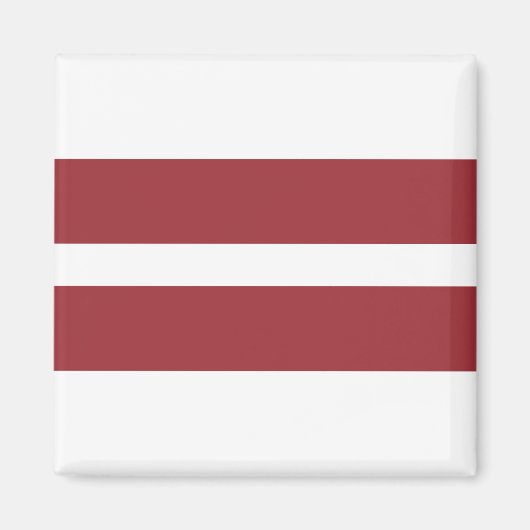 Aimant Drapeau Lettonie (Devant)