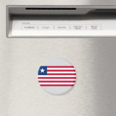 Aimant Drapeau libérien (Libéria) (In Situ (Lave-vaisselle))