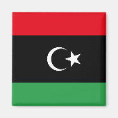 Aimant Drapeau libyen (Devant)