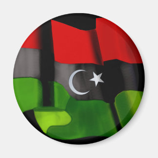 Aimant Drapeau libyen de la monarchie de l'indépendance d