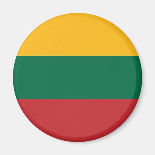 Aimant Drapeau Lituanie (Devant)