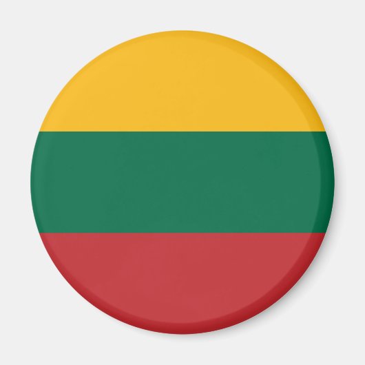Aimant Drapeau Lituanie (Devant)