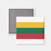 Aimant Drapeau Lituanie (Recto/Verso)
