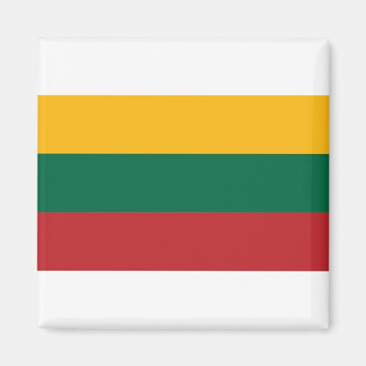 Aimant Drapeau Lituanie (Devant)