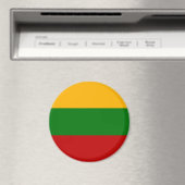 Aimant Drapeau lituanien  (In Situ (Lave-vaisselle))