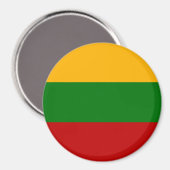 Aimant Drapeau lituanien  (Recto/Verso)