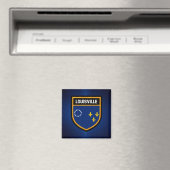 Aimant Drapeau Louisville (In Situ (Lave-vaisselle))