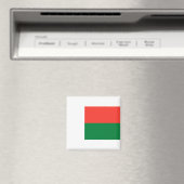 Aimant Drapeau Madagascar (In Situ (Lave-vaisselle))