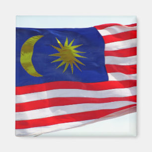 Aimant drapeau malaysien