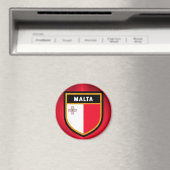 Aimant Drapeau Malte (In Situ (Lave-vaisselle))