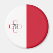 Aimant Drapeau Malte (Devant)