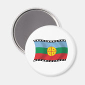 Aimant Drapeau Mapuches (Recto/Verso)