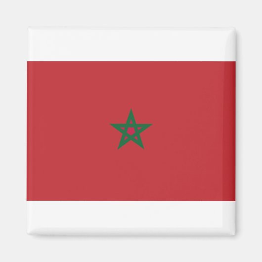 Aimant Drapeau Maroc (Devant)