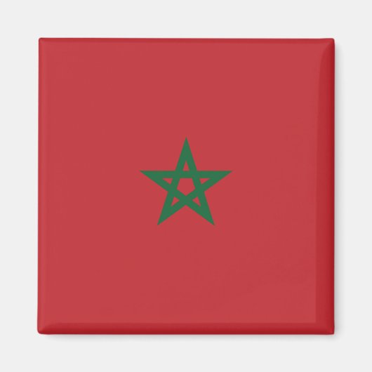 Aimant Drapeau Maroc (Devant)