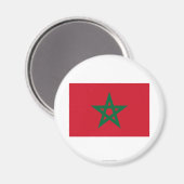 Aimant Drapeau Maroc (Recto/Verso)