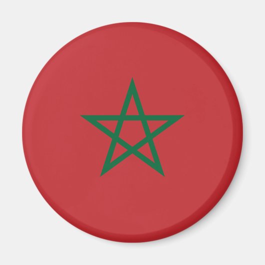 Aimant Drapeau Maroc (Devant)
