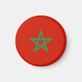 Aimant drapeau marocain (Devant)