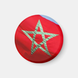Aimant drapeau marocain