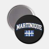 Aimant Drapeau Martinique (Recto/Verso)