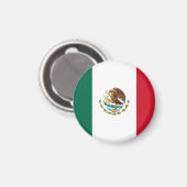 Aimant Drapeau Mexicain (Recto/Verso)