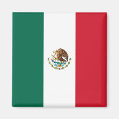 Aimant Drapeau mexicain (Devant)