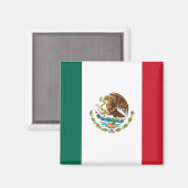 Aimant Drapeau mexicain - Drapeau mexicain (Recto/Verso)